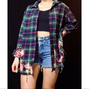 ✨ Grunge Oversized Flannel ✨